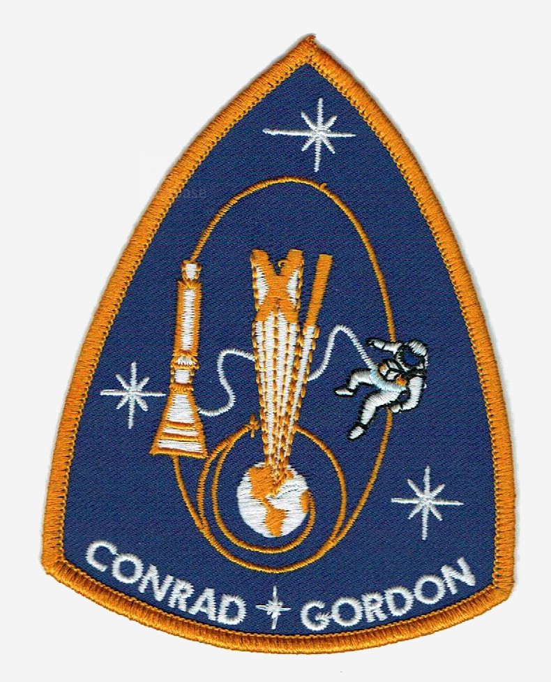 Gemini 11 - 4" - A-B Emblem 40th Anniversary | Space Patch Database