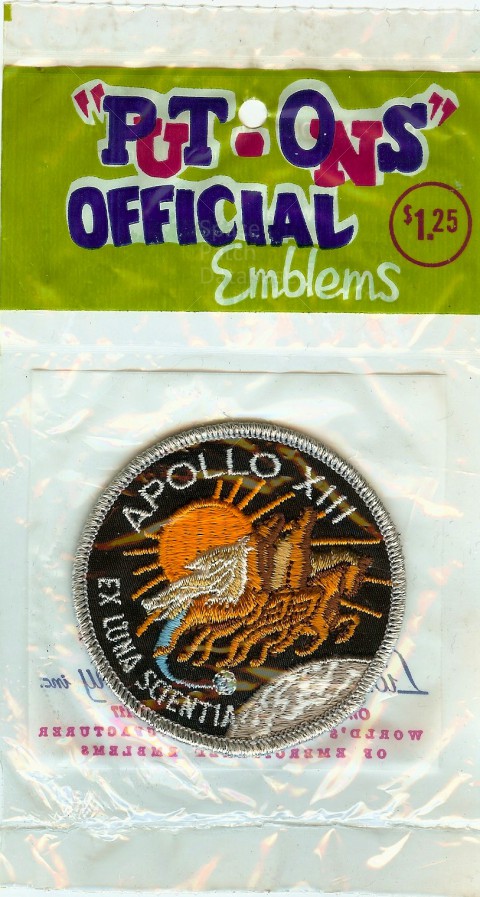 Apollo 13 25th Anniversary Patch - US SPACE FORCE HISTORICAL FOUNDATION,  INC.