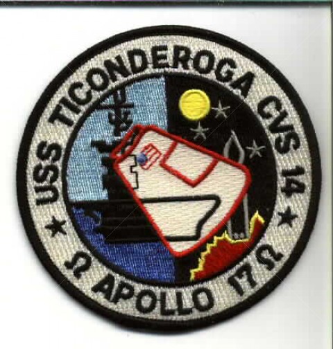 NASA Apollo-Soyuz UDT space program US Navy ship recovery team force patch