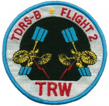 STS-51L - TDRS-B - TRW | Space Patch Database